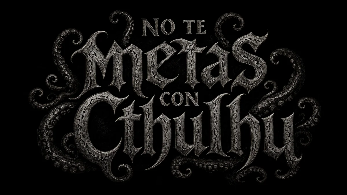 No te metas con Cthulhu